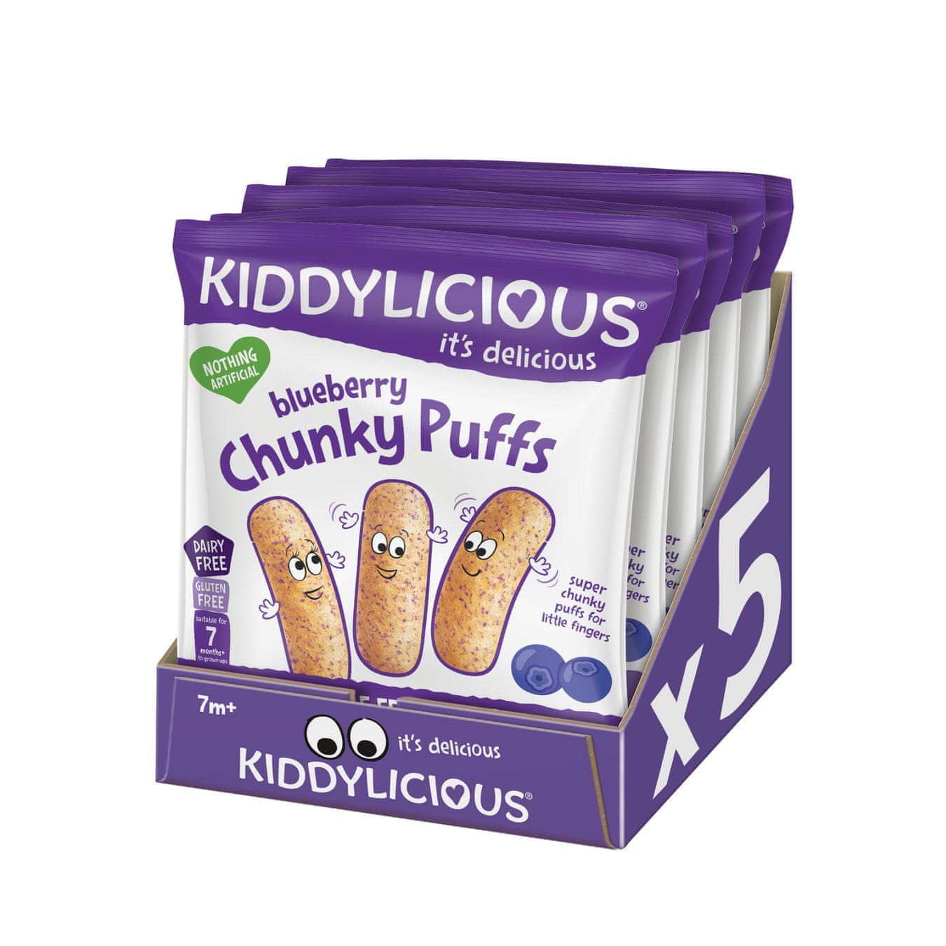 Kiddylicious Gyümölcs chips - Banán 6x10g