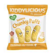 Kiddylicious Gyümölcshasábok - Banán 5x12 g