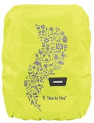 Step by Step Esővédő huzat iskolatáskához vagy hátizsákhoz, sárga