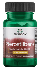 Swanson Pterostilbene - 50 mg, 30 gyógynövény kapszula