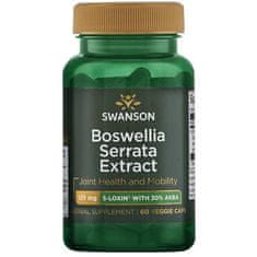Swanson Boswellia Serrata kivonat, 125 mg, 60 növényi kapszula