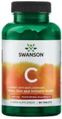 Swanson C-vitamin bioflavonoidokkal, 1000 mg, 90 tabletta