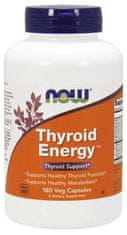 NOW Foods Thyroid Energy (Pajzsmirigy), 180 db növényi kapszula