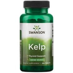 Swanson Kelp (szerves jód), 225 mcg, 250 tabletta