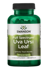 Swanson Uva Ursi Leaf, 450 mg, 100 kapszula