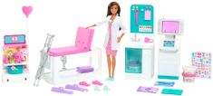 Mattel Barbie játékkészlettel Elsősegély-klinika orvossal