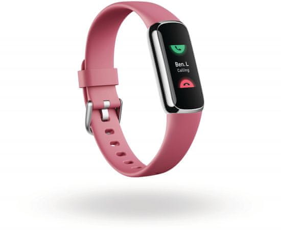 Fitbit Luxe - Orchid/Platinum Stainless Steel