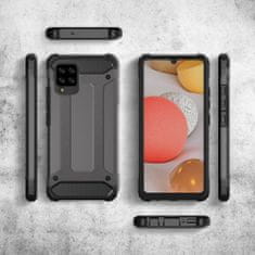 MG Hybrid Armor műanyag tok Samsung Galaxy A42 5G, fekete