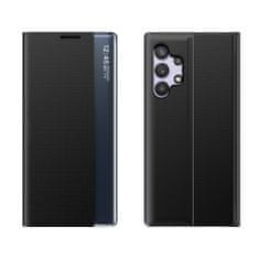 MG Sleep Case Smart Window könyvtok Samsung Galaxy A32 5G, fekete