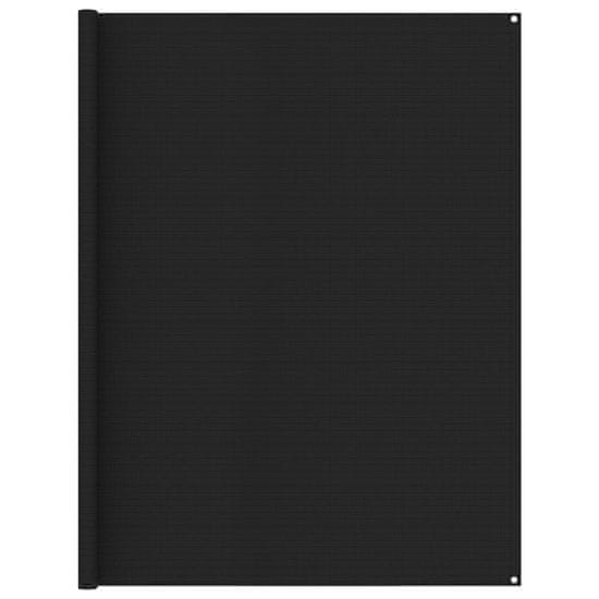 Greatstore fekete sátorszőnyeg 250 x 450 cm