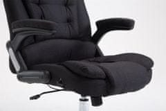 BHM Germany Thor irodai szék, textil, fekete
