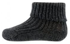 EWERS Gyermek gyapjú zokni 25587_1, 16-17, sötétszürke
