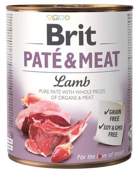 Brit Paté & Meat Lamb 6x800g
