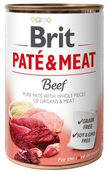 Brit Paté & Meat Beef 6 x 400 g
