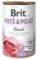 Brit Pástétom & Meat Lamb 6 x 400 g