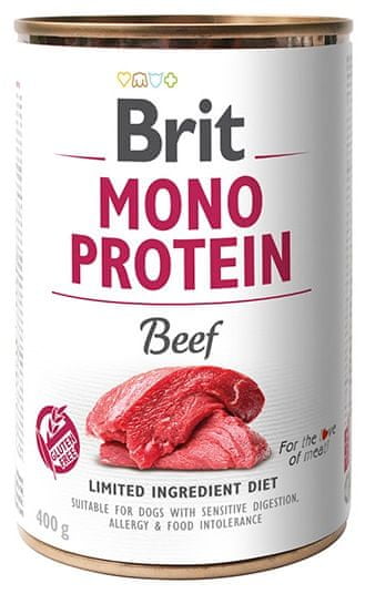 Brit Mono Protein Beef 6x400g