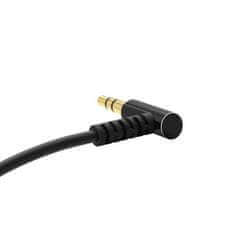 DUDAO L11 audio kábel 3.5mm mini jack 1m, fekete