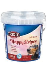Trixie Soft Snack Happy Stripes marhahús csíkok 500g TR