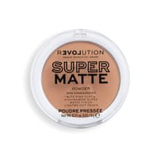 Makeup Revolution Mattító púder Relove Super Matte Pressed (Powder) 6 g (Árnyalat Beige)