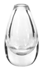 Shishi Kis kúpos váza 12 cm átlátszó