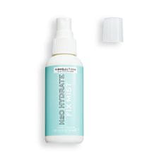 Makeup Revolution Hidratáló rögzítő spray és alapozó Relove H2O Hydrate (Fix Mist) 50 ml