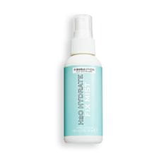 Makeup Revolution Hidratáló rögzítő spray és alapozó Relove H2O Hydrate (Fix Mist) 50 ml