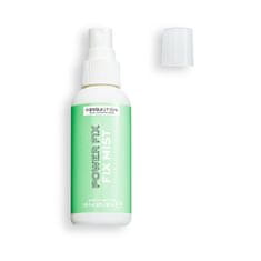 Makeup Revolution Hosszantartó rögzítő spray és alapozó Relove Power Fix (Fix Mist) 50 ml