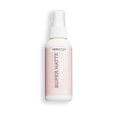 Makeup Revolution Mattító rögzítő spray és sminkalapozó Relove Super Matte (Fix Mist) 50 ml
