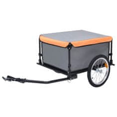 shumee szürke-narancssárga kerékpár-utánfutó 65 kg