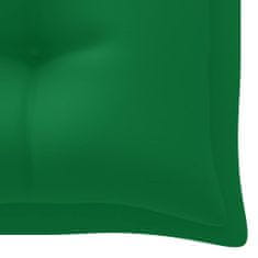 Greatstore zöld szövetpárna hintaágyhoz 200 cm