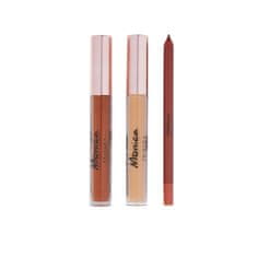 Makeup Revolution Szemkörnyékápoló dekoratív kozmetikum ajándékszett X Friends Monica (Lip Kit)