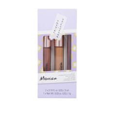 Makeup Revolution Szemkörnyékápoló dekoratív kozmetikum ajándékszett X Friends Monica (Lip Kit)