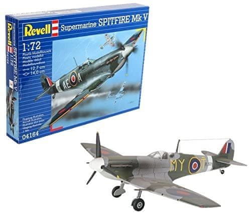 REVELL ModelKit repülőgép 04164 - Spitfire Mk.V (1:72)