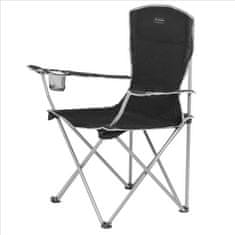 Yate HIGHLANDER Moray tábori szék karokkal - fekete