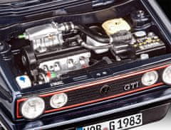 REVELL Gift-Set autó 05694 - 35 Years VW Golf 1 GTi Pirelli (1:24)
