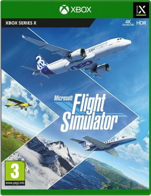 Flight Simulator - Xbox Series (8J6-00019) repülőgép-szimulátor repülőgép változó időjárás sötétség