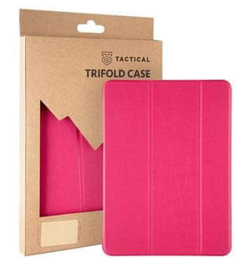 Tactical Book Tri Fold tok Samsung T730 / T736 / T970 / T975 Galaxy Tab S7 FE 5G / S7 + 12.4 -hez 57983104292, rózsaszín