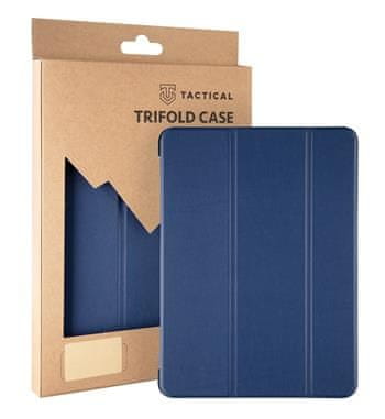 Tactical Book Tri Fold tok Samsung T730 / T736 / T970 / T975 Galaxy Tab S7 FE 5G / S7 + 12.4 -hez 57983104290, sötétkék