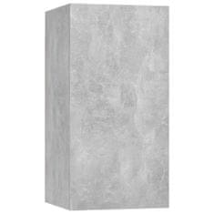 shumee betonszürke forgácslap TV-szekrény 30,5 x 30 x 60 cm
