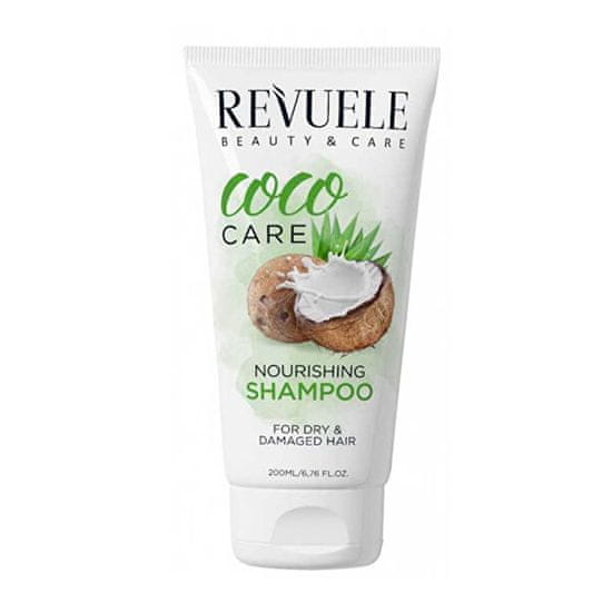 Revuele Tápláló sampon száraz és sérült hajra Coco Care (Nourishing Shampoo) 200 ml