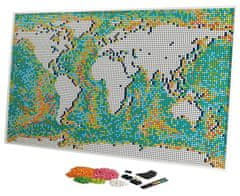 LEGO Art 31203 világtérkép
