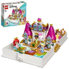 LEGO Disney Princess 43193 Ariell, Bell, Hamupipőke és Tiana mesebeli kalandja