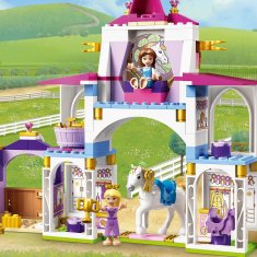 LEGO Disney Princess 43195 Belle és Aranyhaj királyi istállói