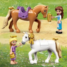 LEGO Disney Princess 43195 Belle és Aranyhaj királyi istállói
