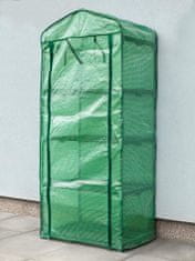 Happy Green Fólia tároló polcokkal 69 × 50 × 160 cm