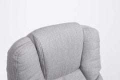 BHM Germany Irodai szék, BIG Xantos, textil, szürke