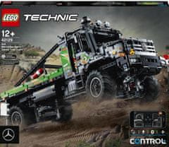LEGO Technic 42129 Mercedes-Benz Zetros 4x4 próba teherautó