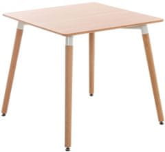 BHM Germany Összecsukható asztal Viborg, 80 cm, natúr