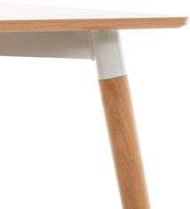 BHM Germany Összecsukható asztal Viborg, 80 cm, natúr
