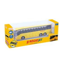 Rappa RegioJet busz, fém/műanyag, 18,5 cm